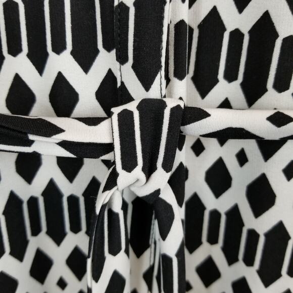 A Pea In The Pod Maternity Button Front 3/4 Sleeve Stretch Knit Dress Large - Picture 5 of 7